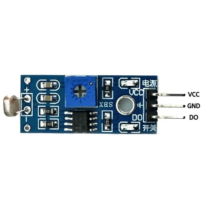LDR  Sensor Module Photo-resistor  3 pins.webp