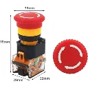 LA38 Red Mushroom Emergency Push Switch.webp