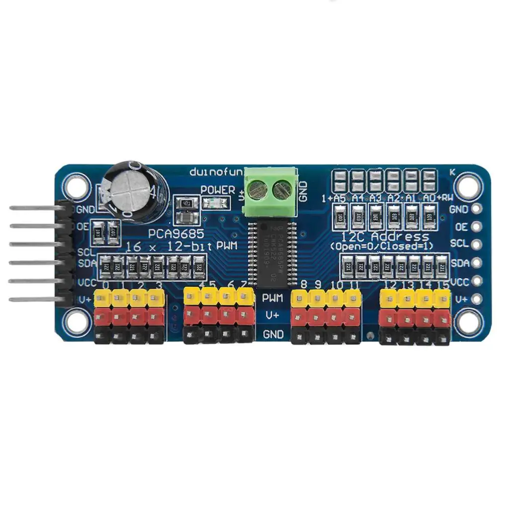 Servo Motor 16 Channel Driver (PCA9685).webp