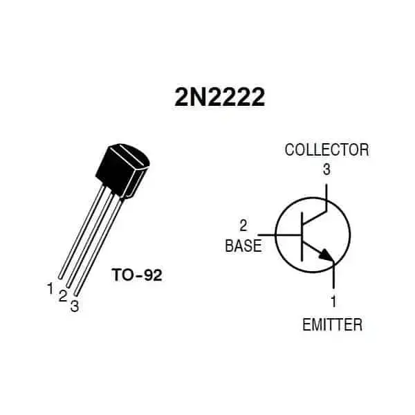 Transistor NPN 2N2222 --.webp