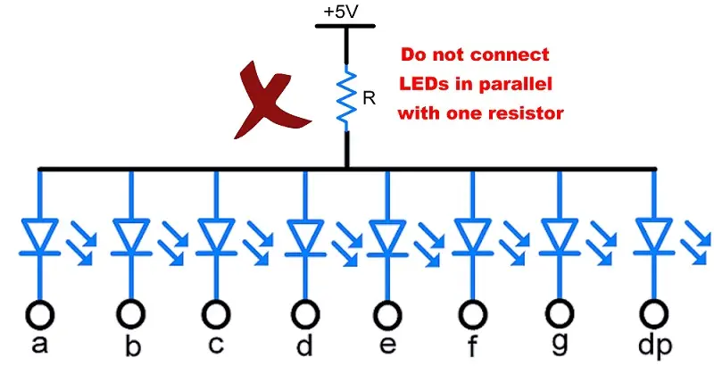 Improper LED connection.webp