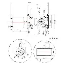 DC motor 12V 32RPM 40Kg.cm with Motor Bracket -.webp