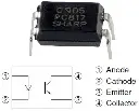 PC817 Optocoupler – 4-Pin DIP Isolation IC.webp