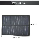 Solar Cell 5.5V 220mA 110mmx80mm With LED.webp