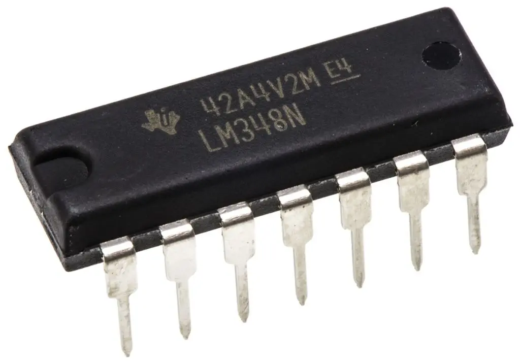 LM348 IC – (Quad Op-Amp) DIP-14