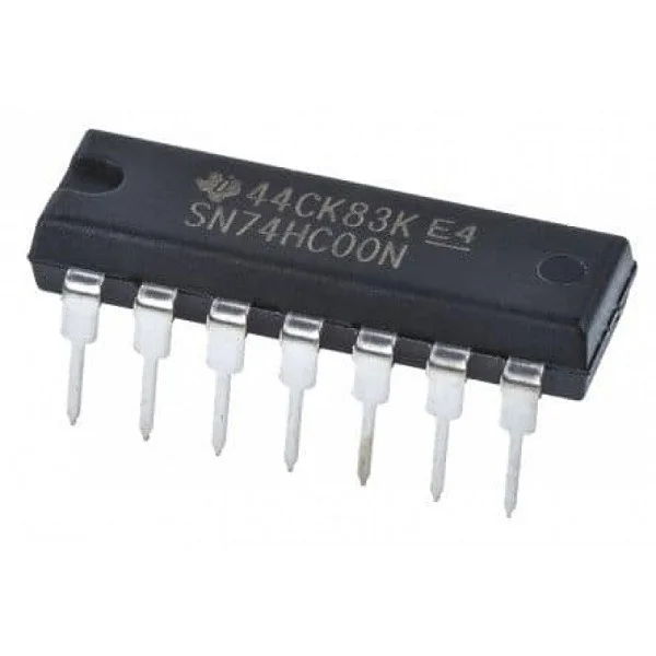  7400 IC – Quad 2-Input NAND Gate (DIP-14)