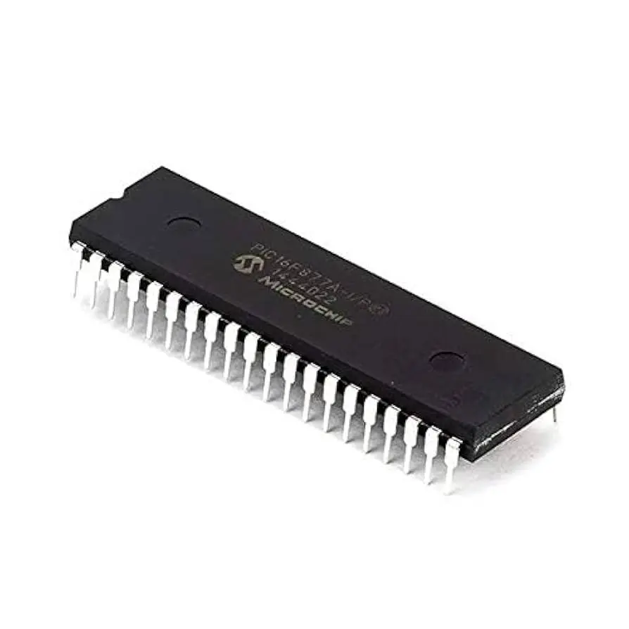  PIC16F877A Microcontroller – 40-Pin DIP, 8-Bit MCU by Microchip
