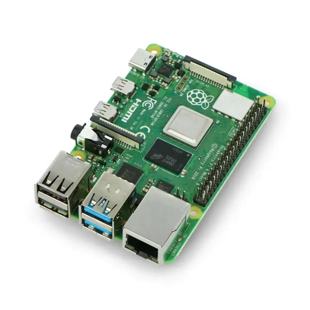 Raspberry Pi 4 Computer Model B – 4GB RAM – Made in UK 