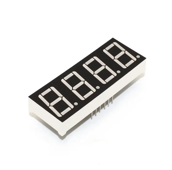 Four Digit 7 Segment Red Led Display 0.56 inch 