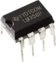  LM358 – Dual Low‑Power Operational Amplifier (DIP‑8)