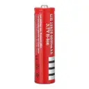Rechargeable Li‑ion Battery 18650 3.7 V 2600 mAh – 3000 mAh – UltraFire (Red)