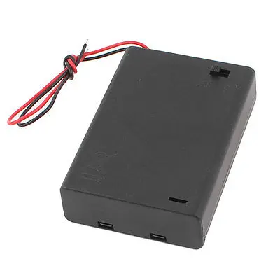 Battery Holder AA 3ways on off