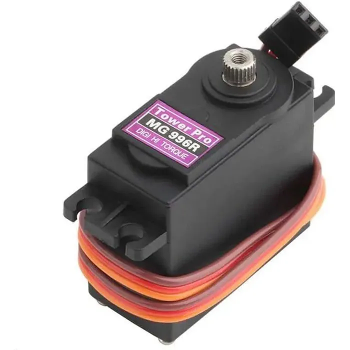 Servo Motor MG996R 360° High Torque  – 11kg/cm, Rotation (Metal Gear)