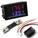 Digital Voltmeter and Ammeter Dual Display With Shunt DC 0- 100V 100A  