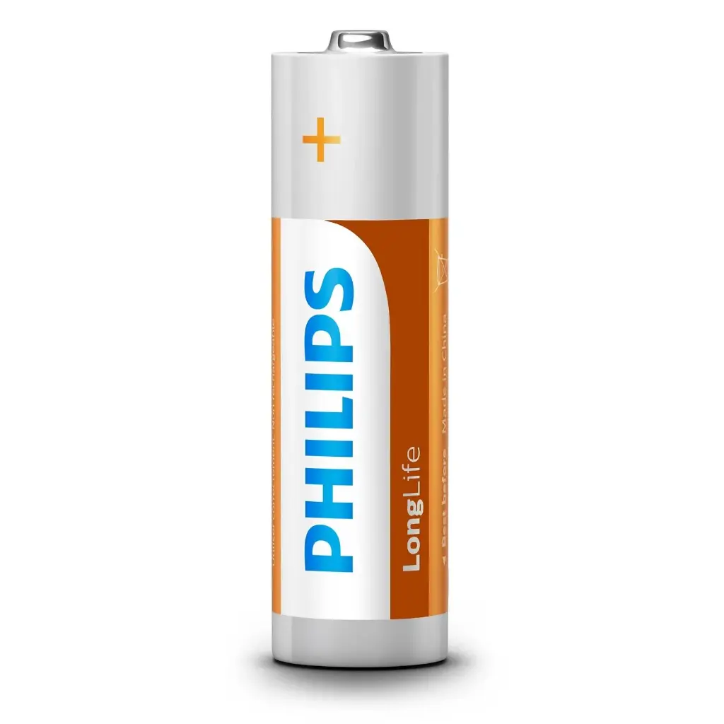 PHILIPS Battery R6L4B/97 1.5V AA (1Pcs)  