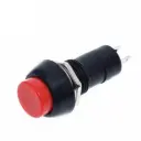 On/Off Self-Lock 12mm 2pin - red
