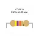 Resistor 47k ohm 0.25 W 