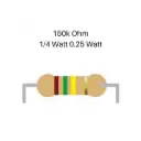 Resistor 150k ohm 0.25 W