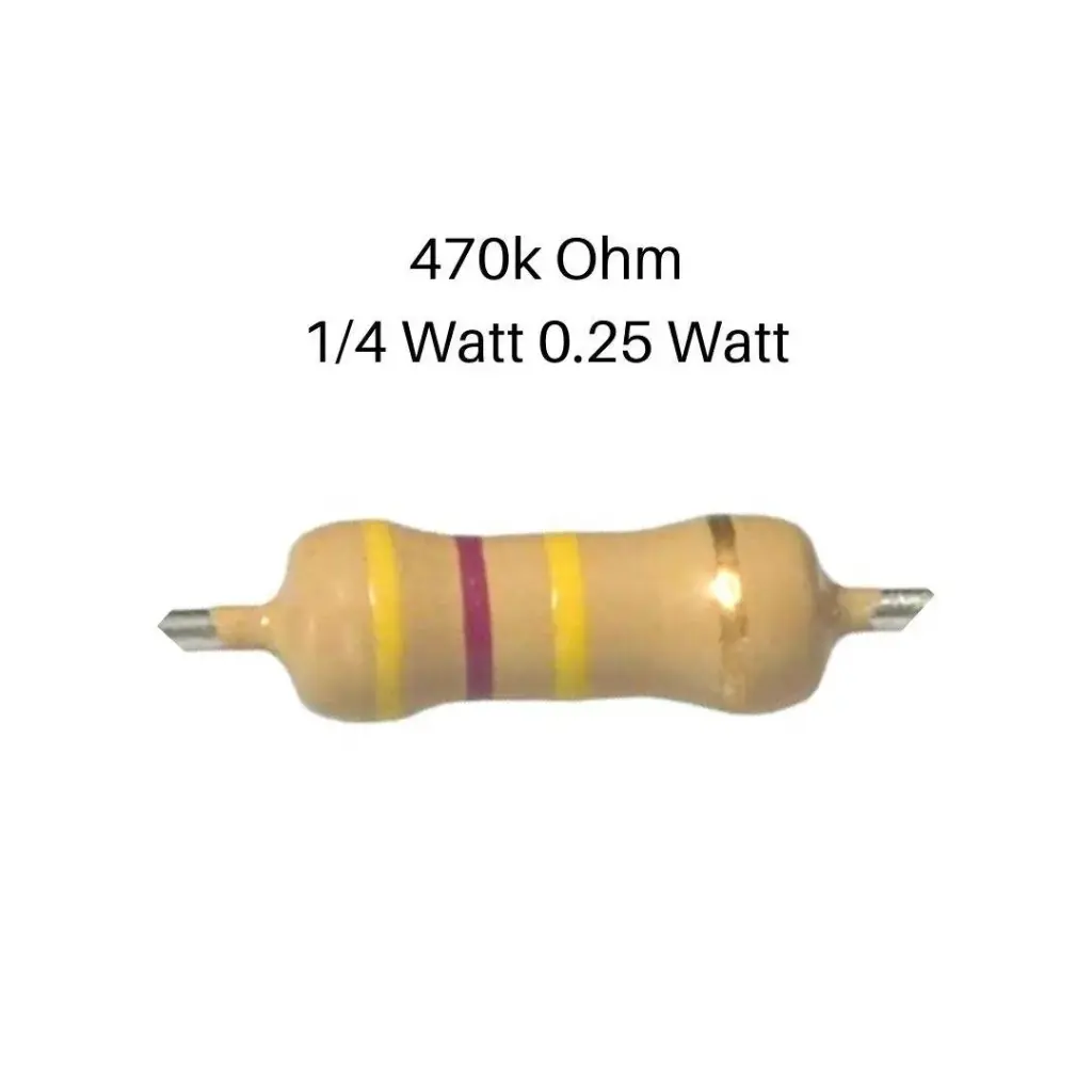 Resistor 470k ohm 0.25 W