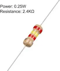 Resistor 2.4K ohm 0.25 W