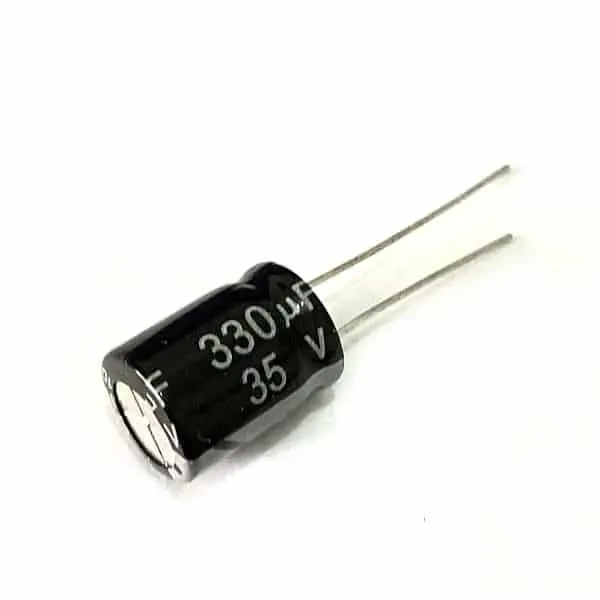 Electrolytic Capacitor 330 uF 35 V
