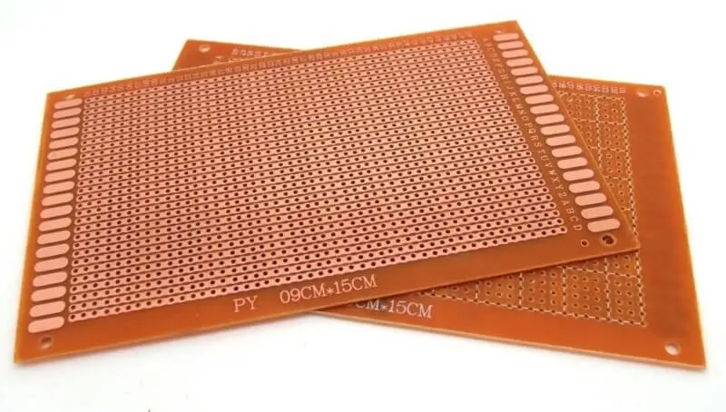  PCB Prototype Board  FR-2 9x15 cm Line & Center Split 