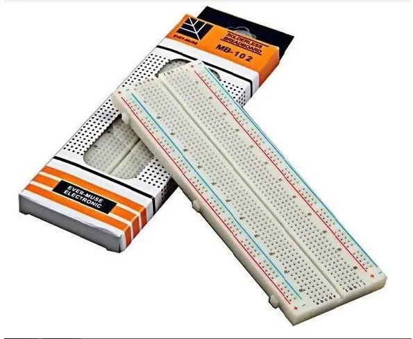 Breadboard 830 Point (not Split Power Rails)  