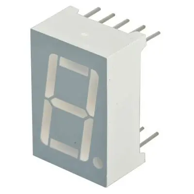 7 Segment (1X1) Cathode yellow 5011AS  