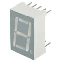 7 Segment (1X1) Cathode yellow 5011AS  