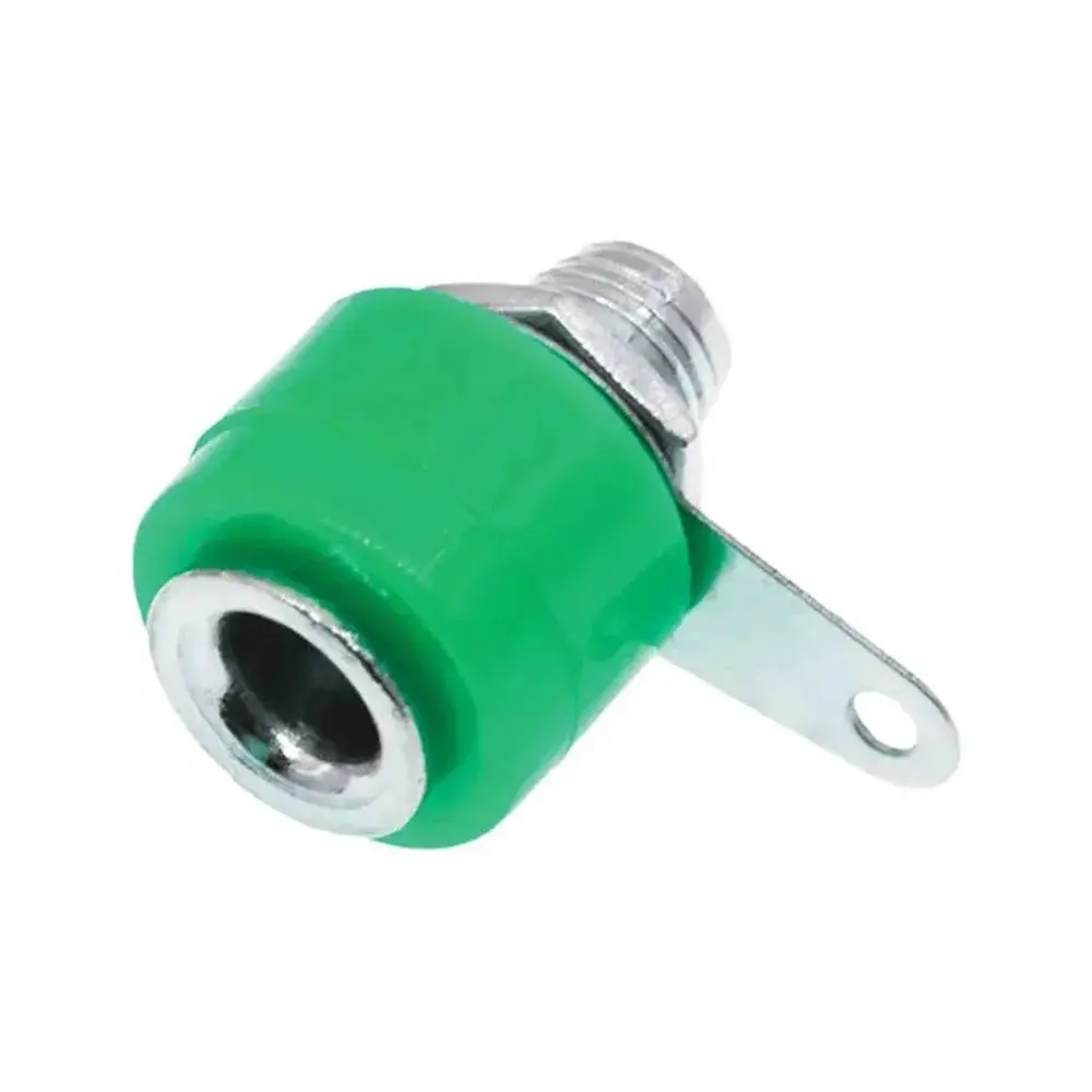  Banana Female Plug 4mm green