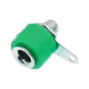  Banana Female Plug 4mm green