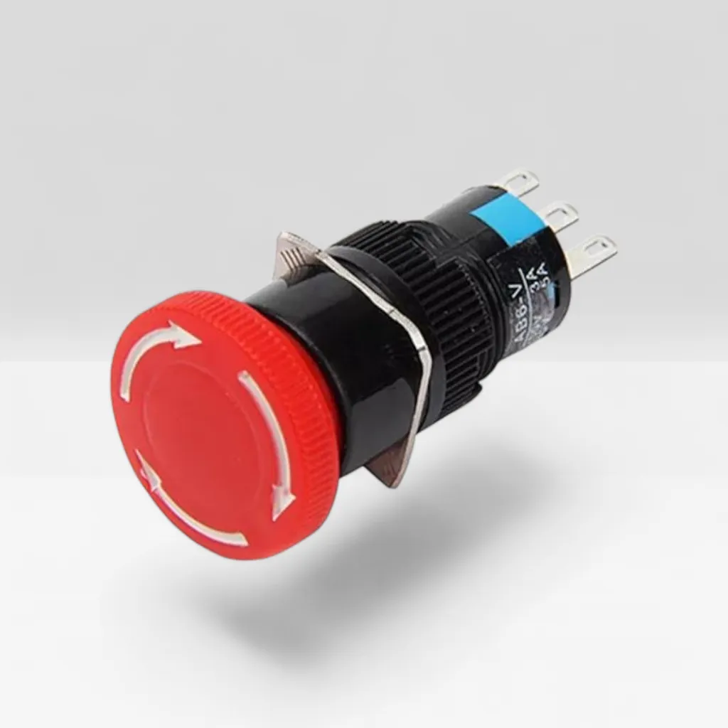 AB6-A Emergency Stop Push Button Switch 16mm