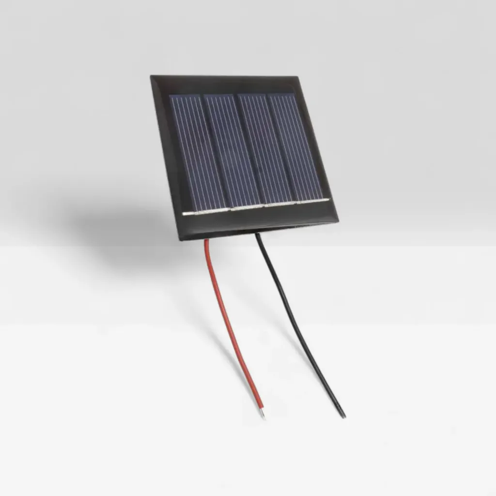 Solar Cell 2V 200mA  with Wire 5.5 cm x 5.5 cm