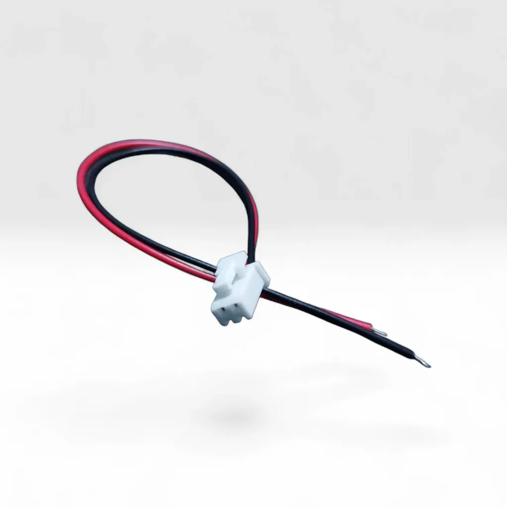 JST  Connector  Female 2 Pin 2.54mm with 20cm Terminal Cable