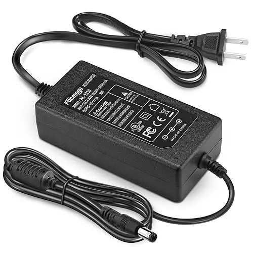 Adapter 12V 5A with Single Jack  with wire plug (5.5×2.5mm)