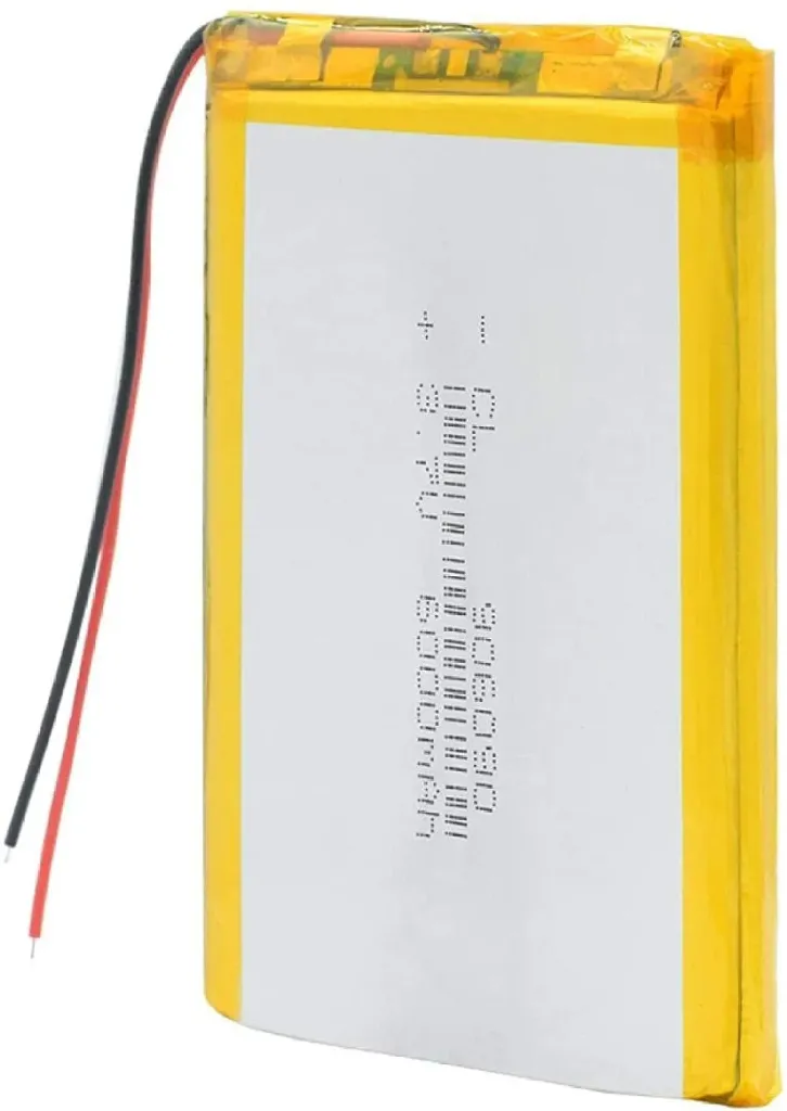3.7V 6000mA Li-Po Rechargeable Battery 22.2wh