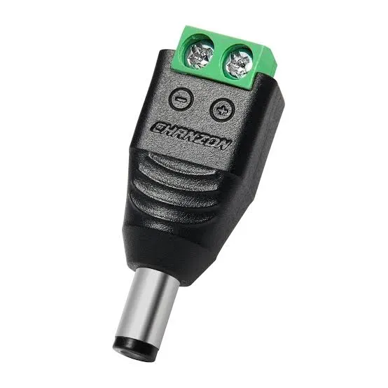 DC Barrel Jack Adapter Male plug