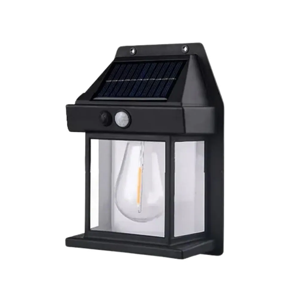 Lighting Wall Lamp with solar  charging 888 motion sensor