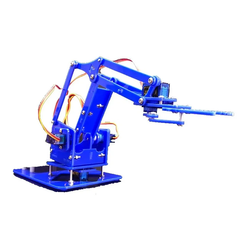 Robot arm body acrylic 4dof (body only)