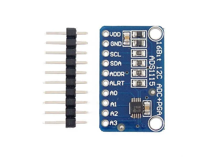 ADS1115 16-Bit ADC 4-Channel with Programmable  Amplifier