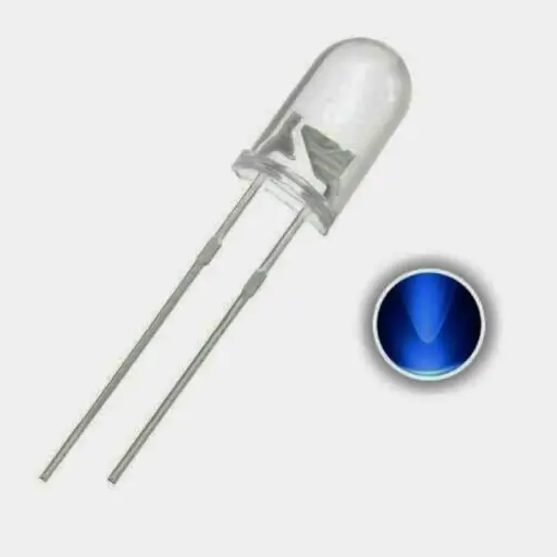 LED 5MM Blue (clear)