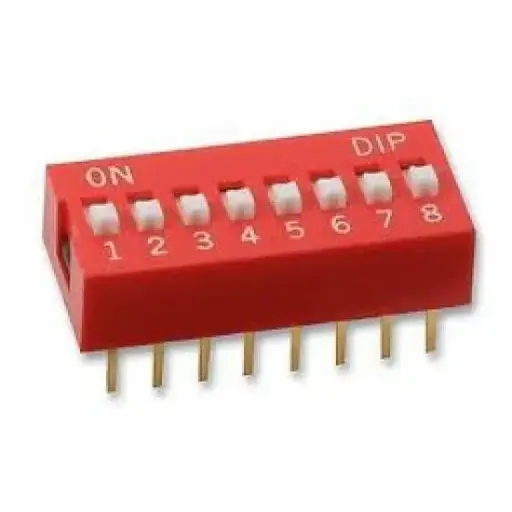  DIP Switch 8-Way – 8-Position