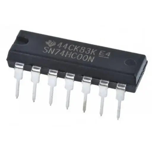  7400 IC – Quad 2-Input NAND Gate (DIP-14)