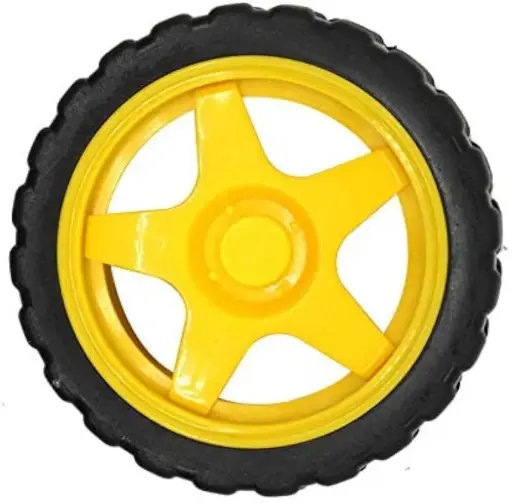 Robot Car Wheel Tyre (65mm)