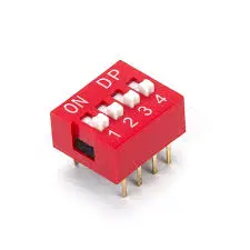 DIP switch 4-way pin