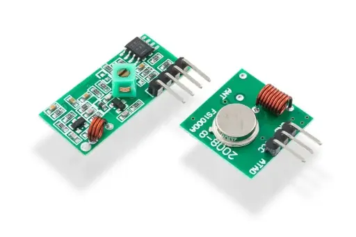 RF transmitter + receiver wireless 433Mhz