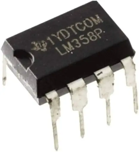  LM358 – Dual Low‑Power Operational Amplifier (DIP‑8)