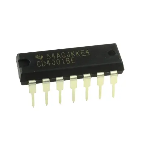  CD4001 – Quad 2‑Input  NOR Gate 14‑pin DIp