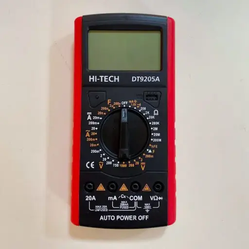 AVO DT-9205A red  Auto Power Off