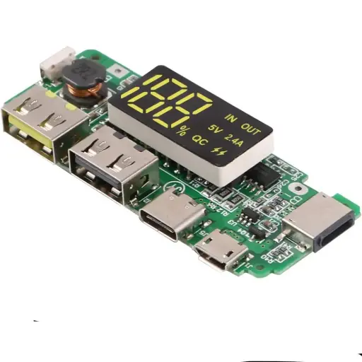 Charging Module Board Bank 5V 2.4A Dual USB 